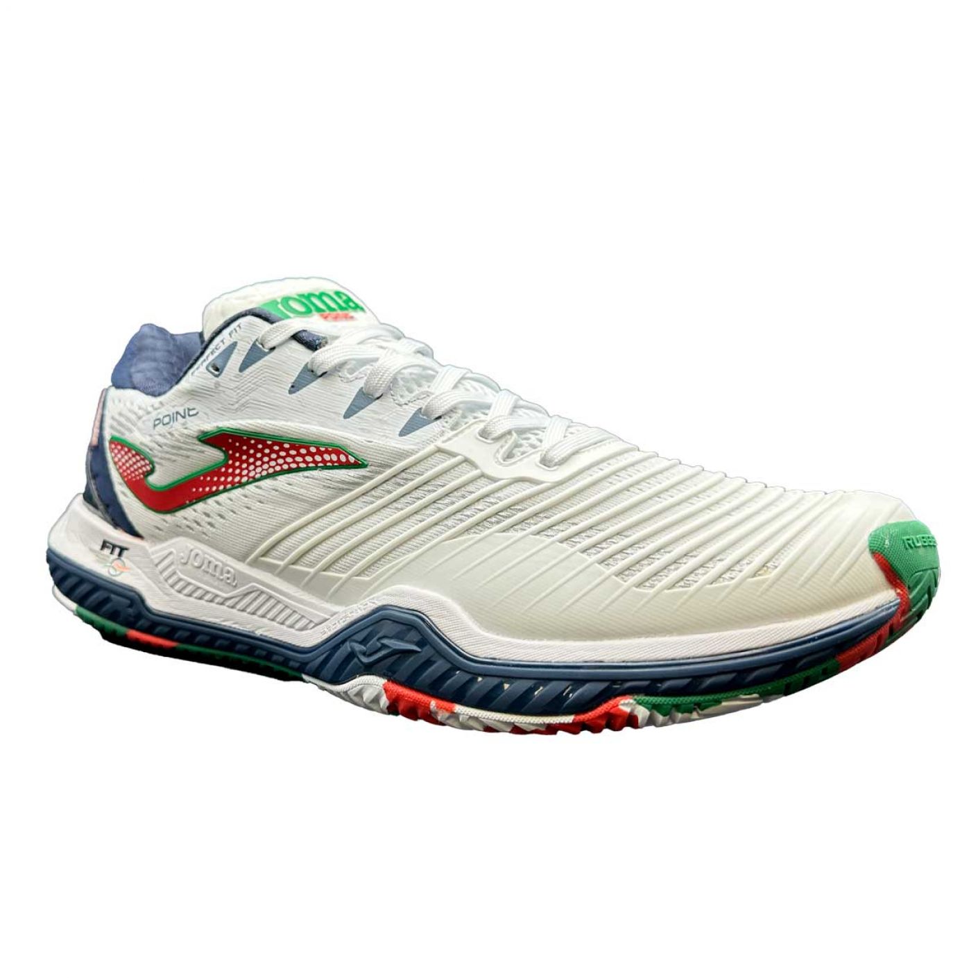 Joma Point FIT White AC Tennis Shoes