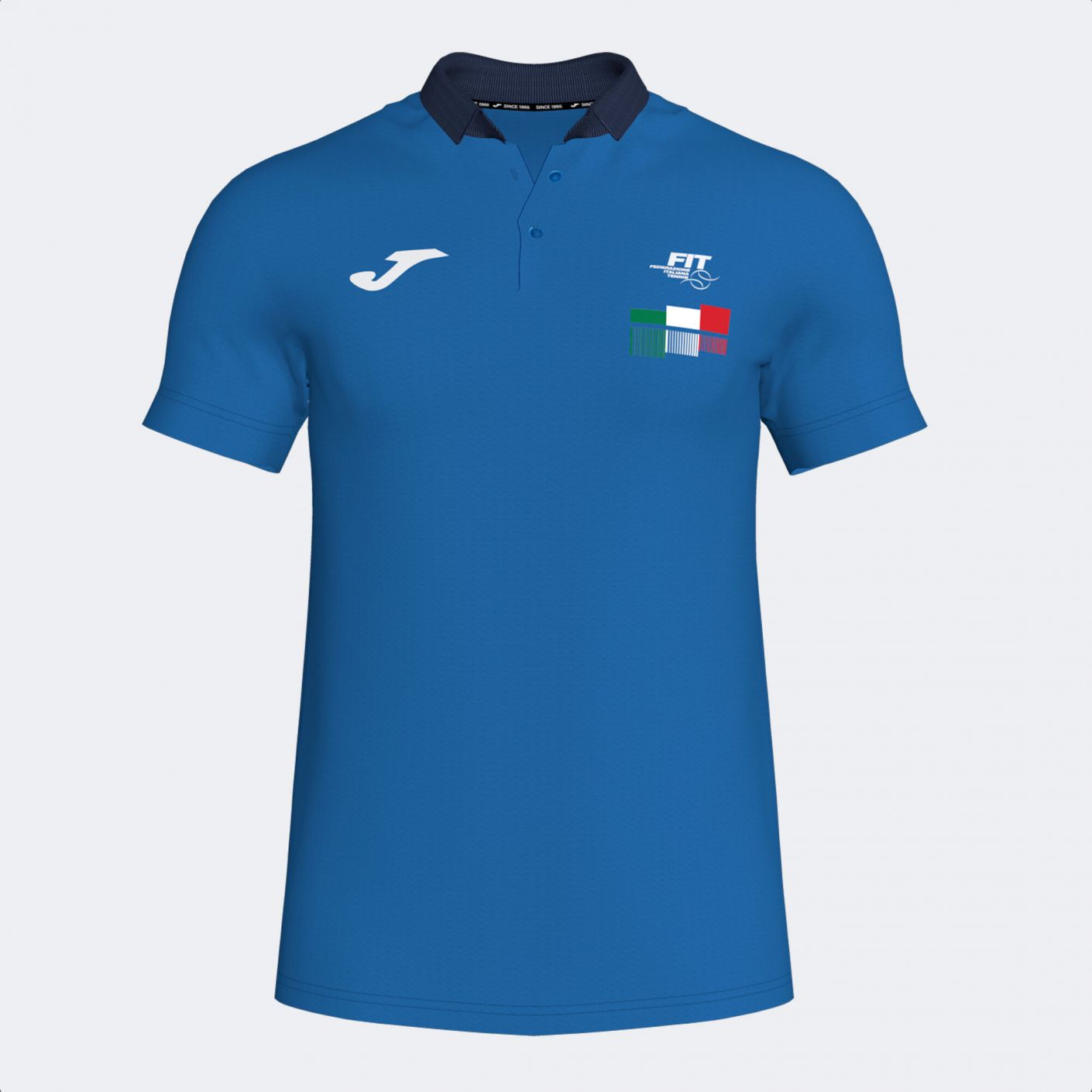 Joma Polo Short Sleeve FIT and Padel Blue for Men