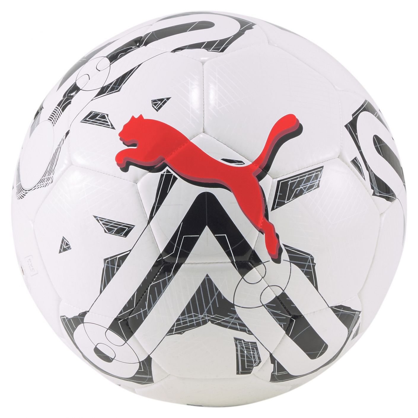 Puma Orbita 6 MS White/Black/Red Ball