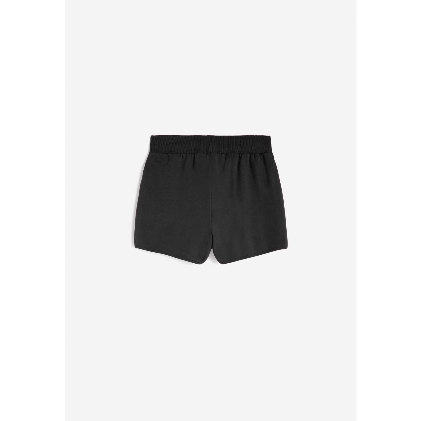 Freddy Short in heavy jersey stretch Nero da Donna