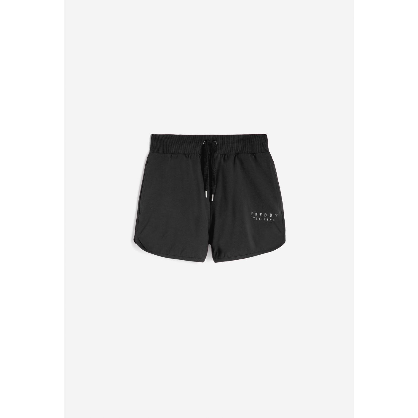 Freddy Short in heavy jersey stretch Nero da Donna