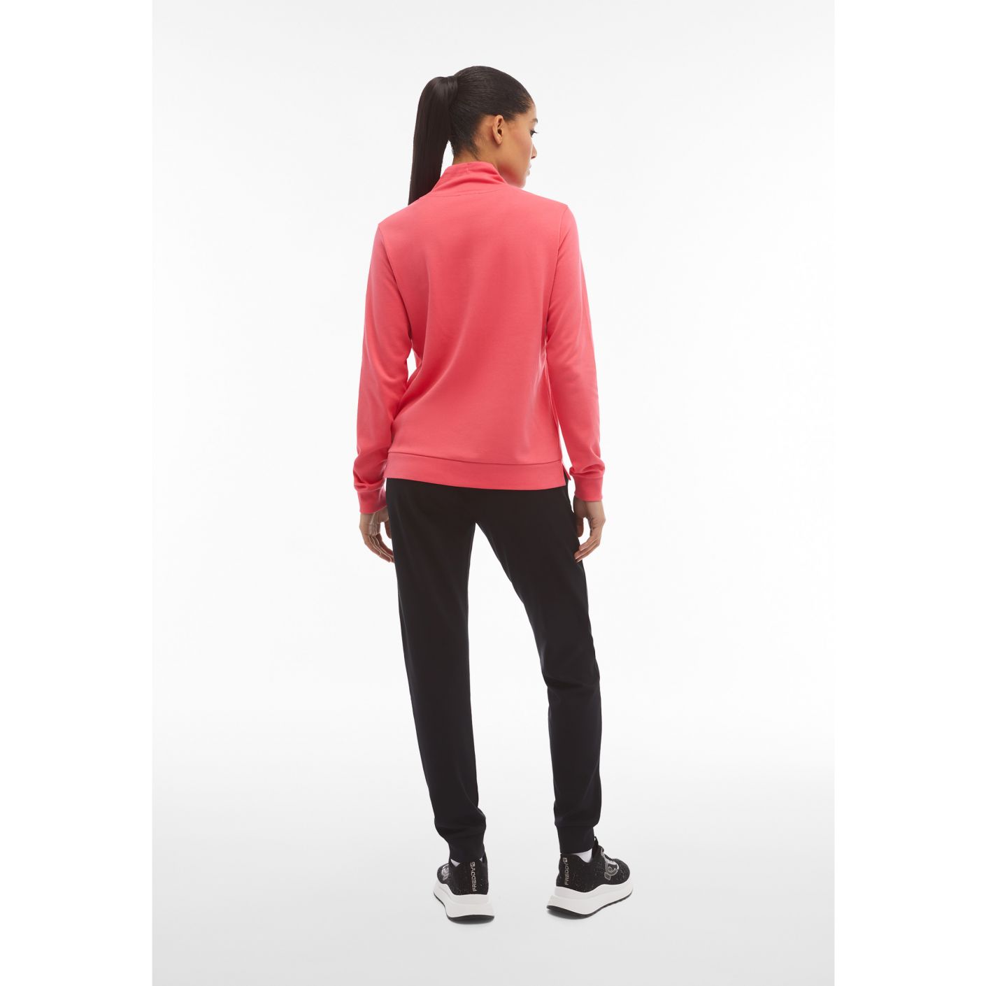 Freddy Women's Red High Neck Full Zip Tracksuit