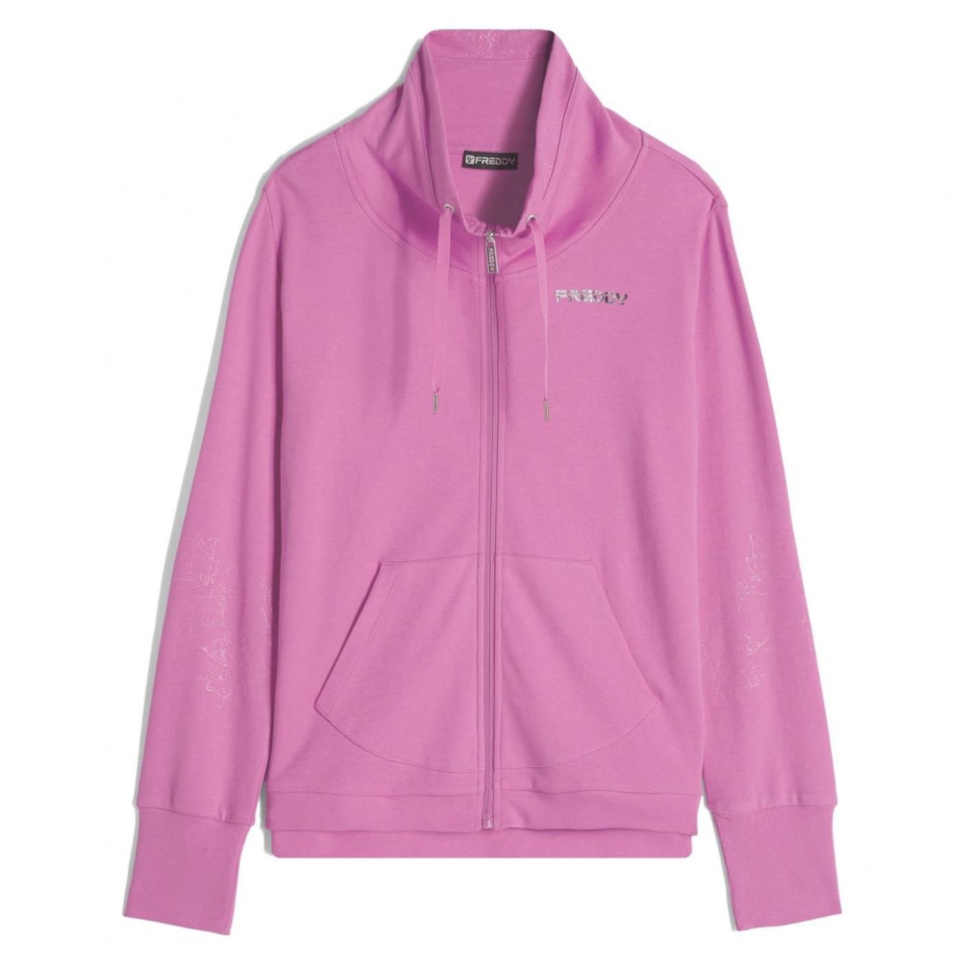 Freddy Women's Comfort Fit Pink Sweatshirt