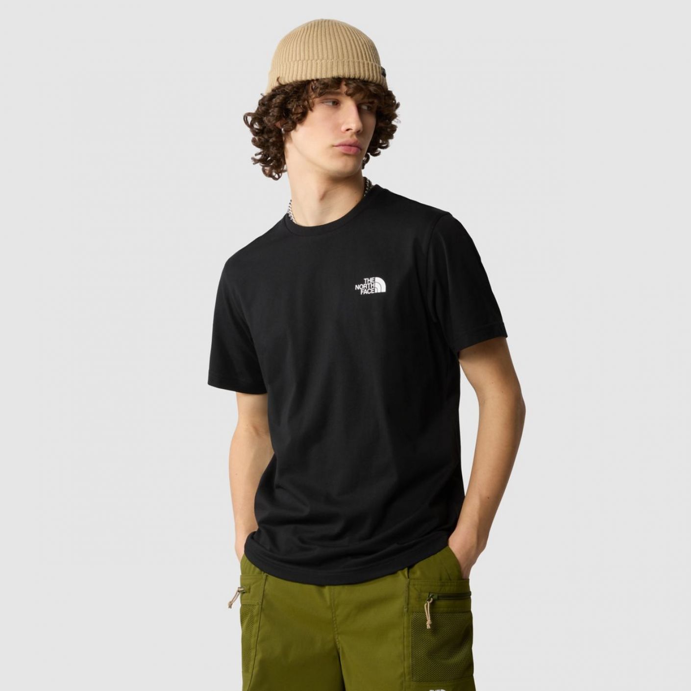 The North Face T-Shirt Simple Dome Black for Men