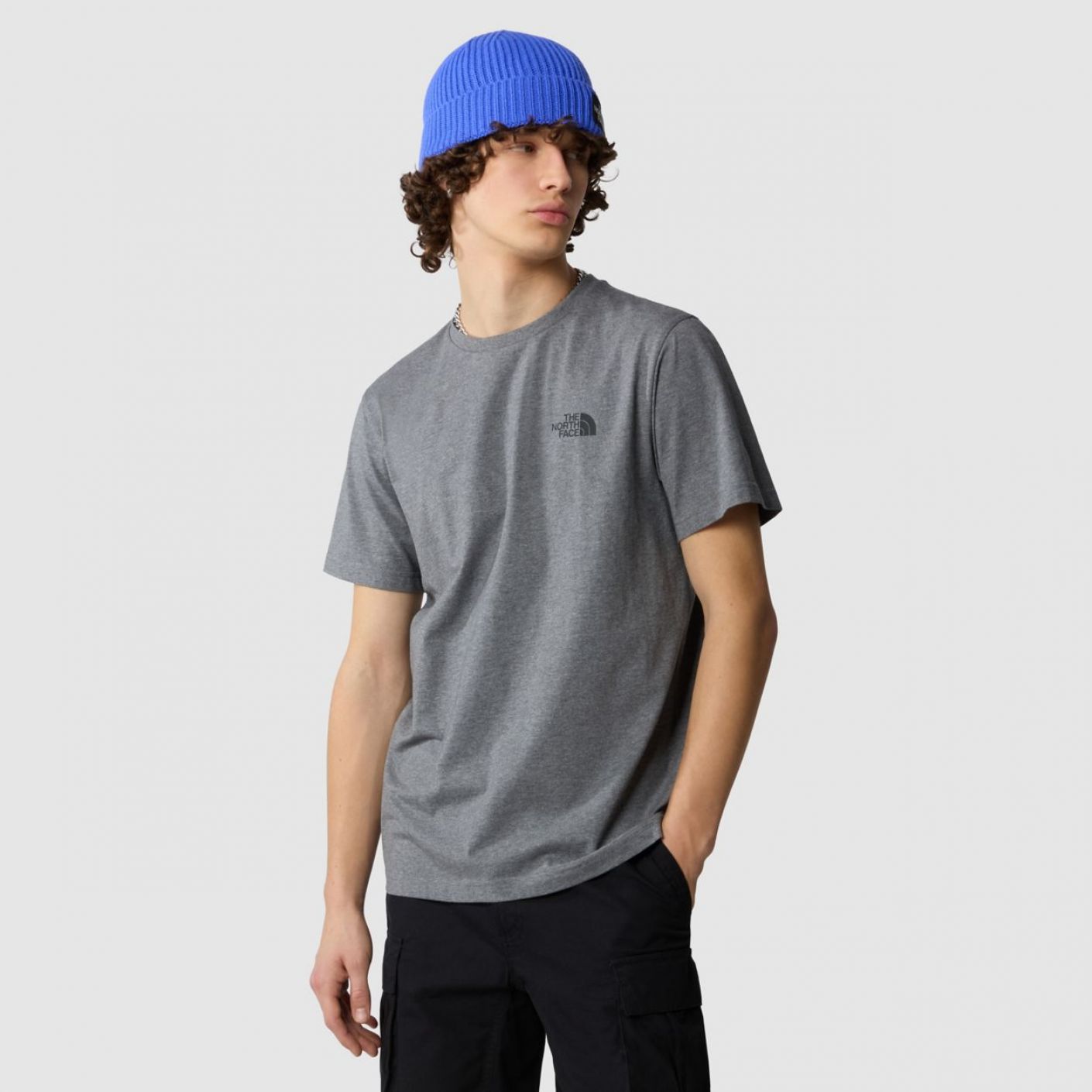 The North Face T-Shirt Simple Dome Medium Gray Heather for Men