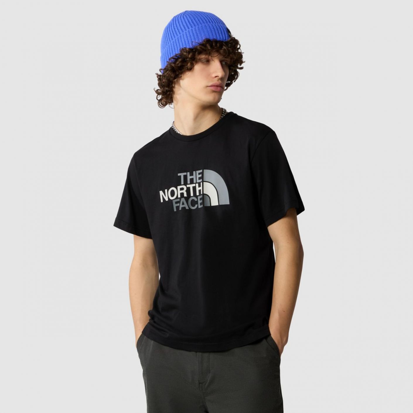 The North Face T-Shirt Easy Black da Uomo
