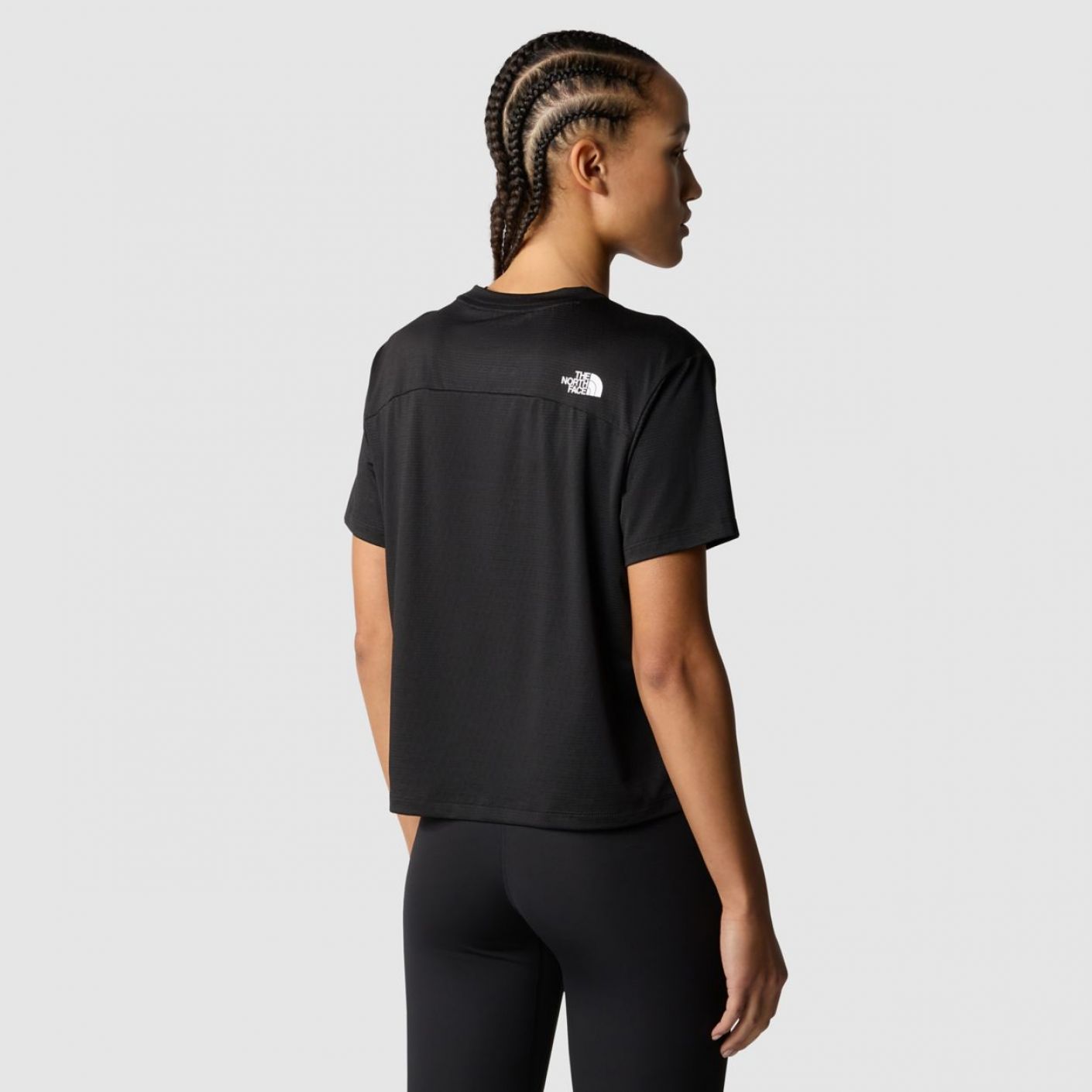 The North Face T-Shirt Flex Circuit Black da Donna