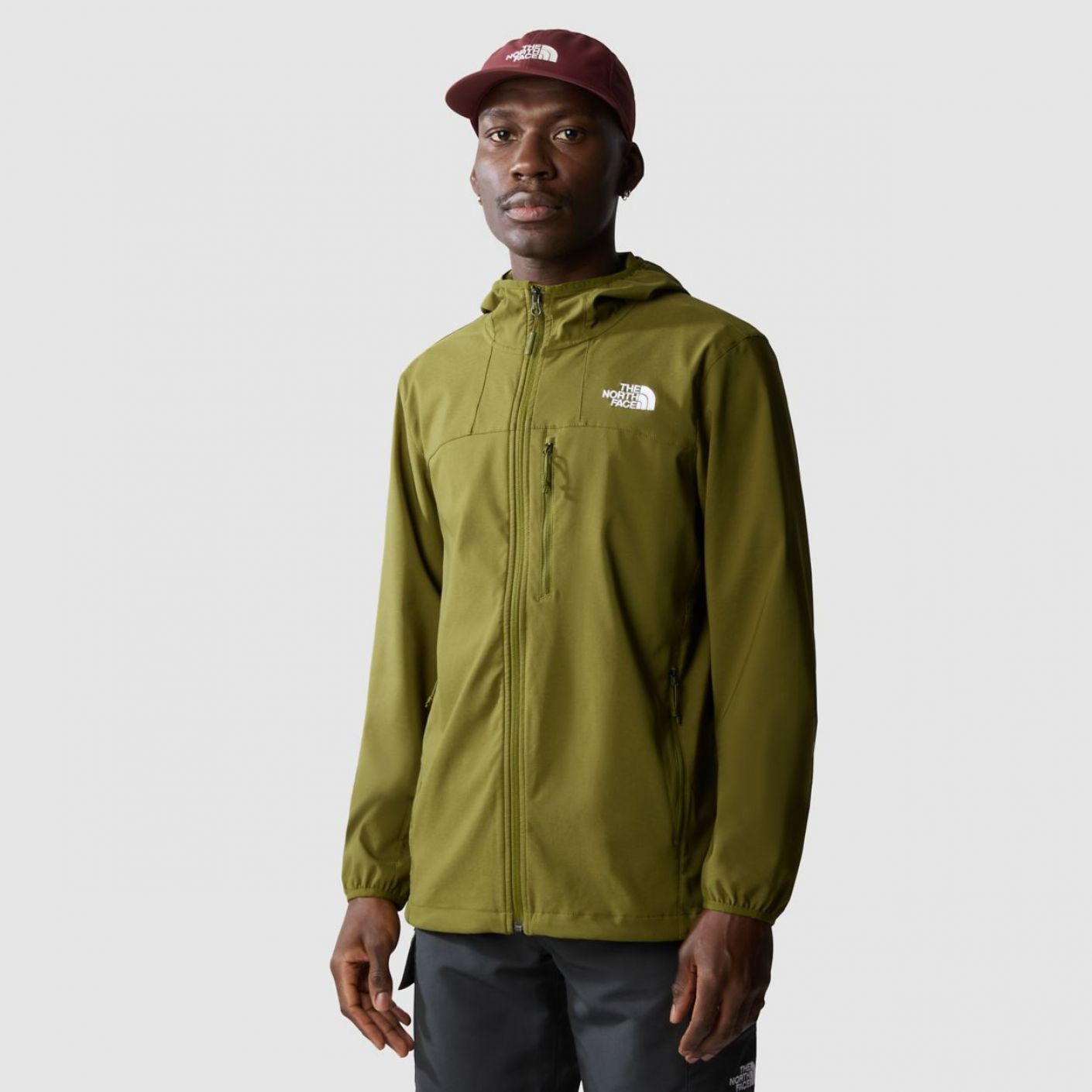 The North Face Men's Nimble Forest Olive Jacket