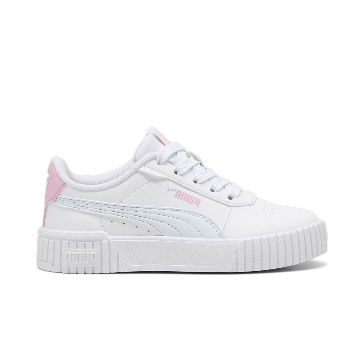 Puma Carina 2.0 PS White/Pink Lilac Girls