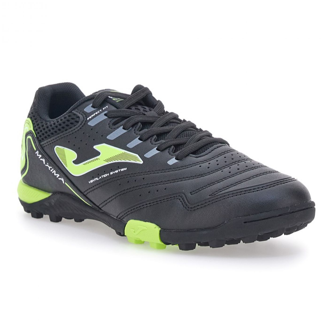 Joma Maxima 2401 TF Black/Lime da Uomo