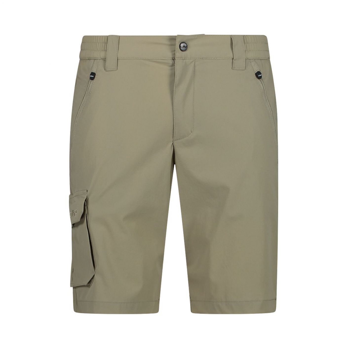 CMP Stretch Bermuda Shorts with Pockets Sand for Men