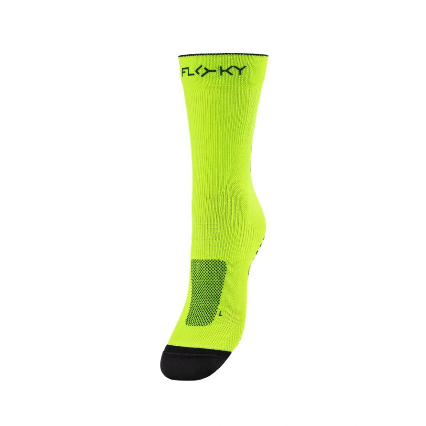 Floky Run Up Medium Socks Fluorescent Yellow