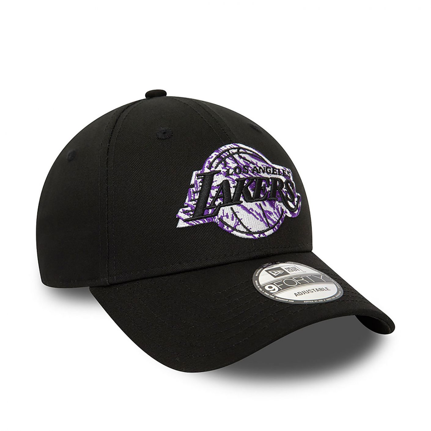 New Era 940 LA Lakers NBA Infill Cap Black