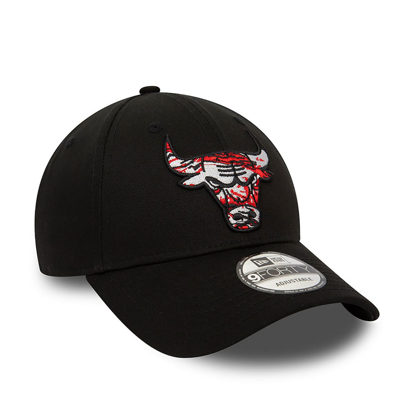 New Era 940 Chicago Bulls NBA Infill Cap Black