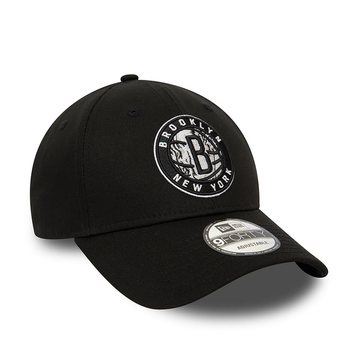 New Era 940 Brooklyn Nets NBA Infill Cap Black