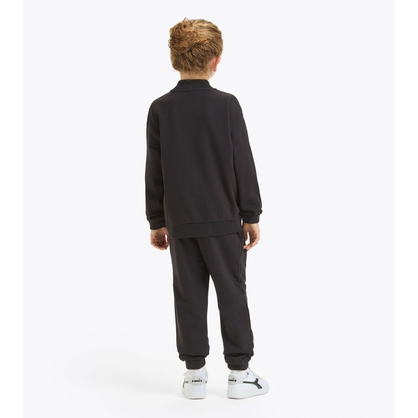 Diadora FZ Core Junior Trainingsanzug Schwarz