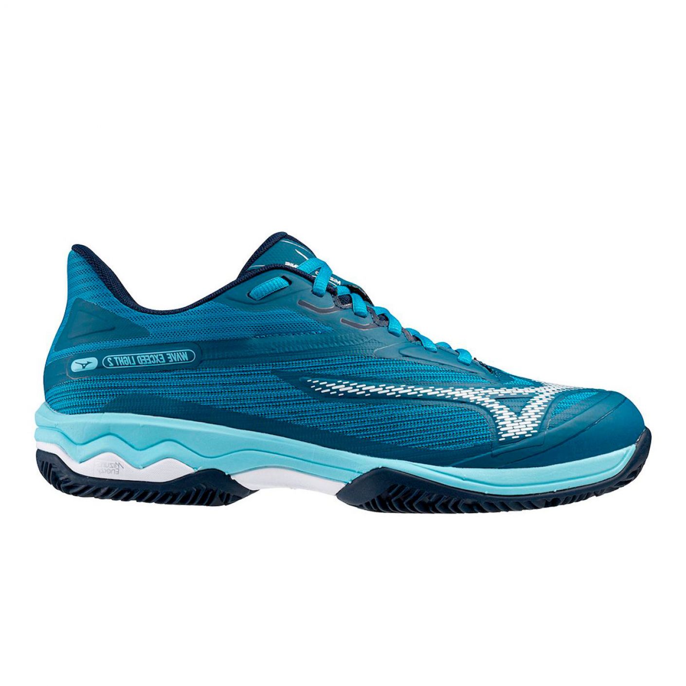 Mizuno Wave Exceed Light Clay Azzurra