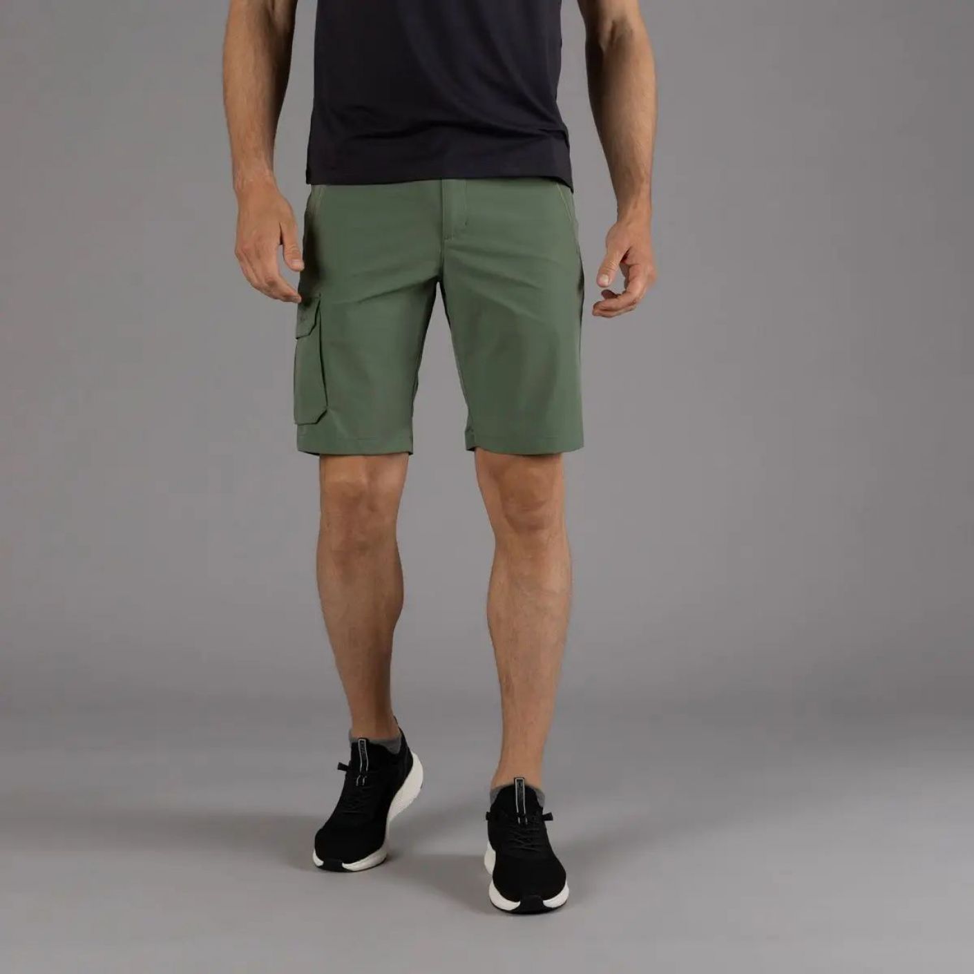 CMP Stretch Bermuda Shorts with Pockets Sage for Men