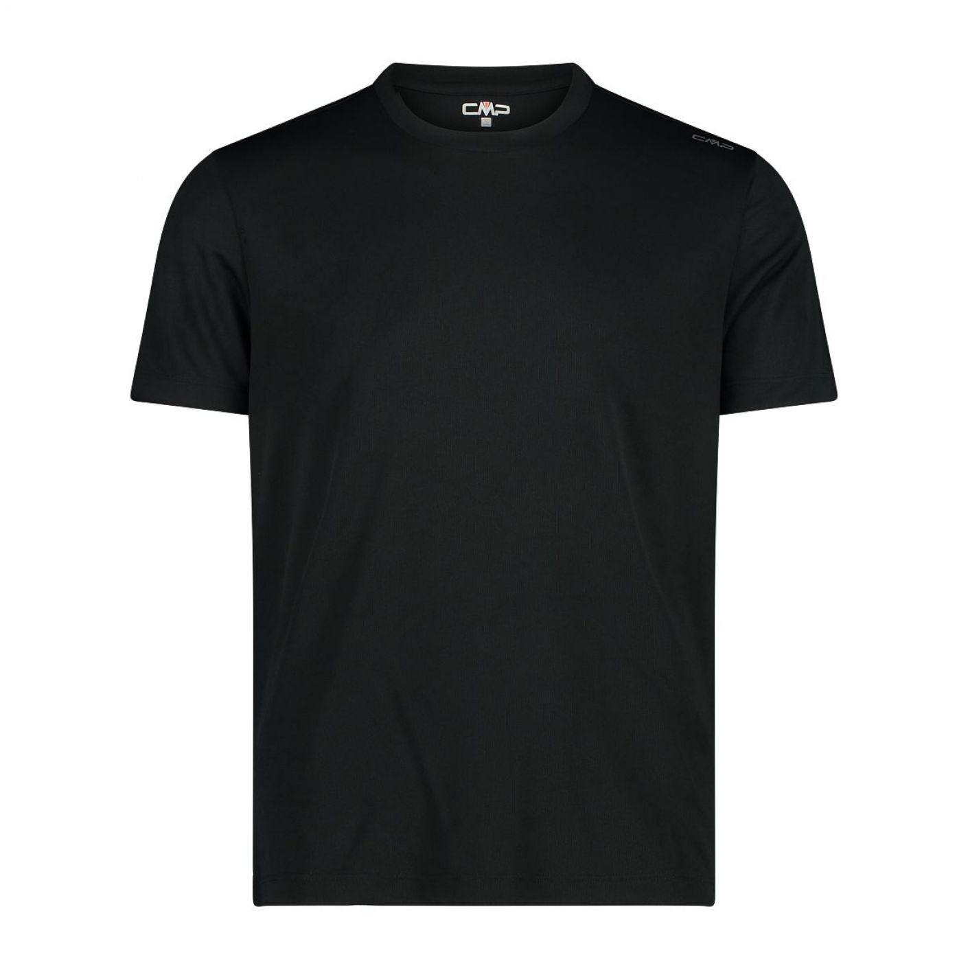 CMP Men's Plain Black T-Shirt