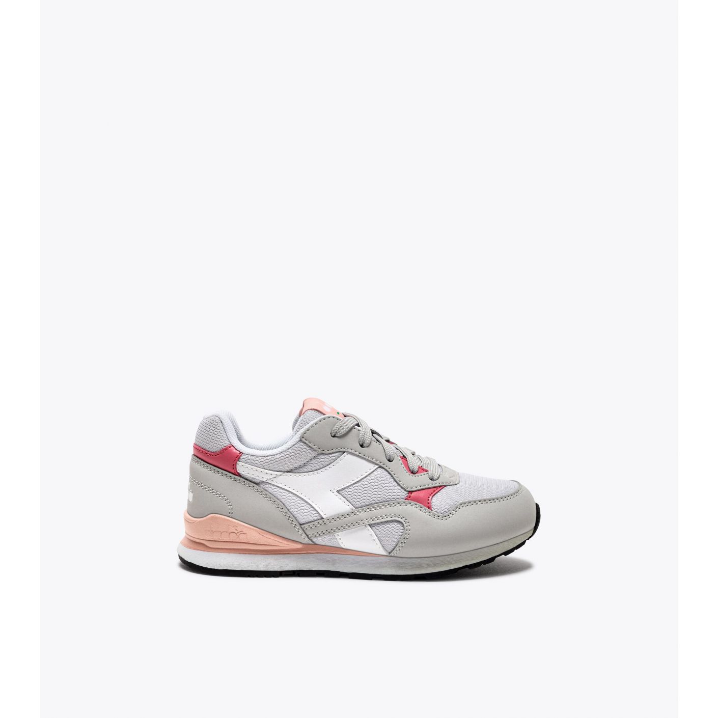 Diadora N.92 PS Grey/Pink for Girls