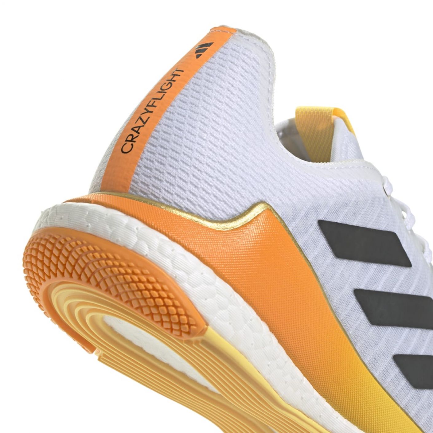 Adidas Crazyflight White Black Orange