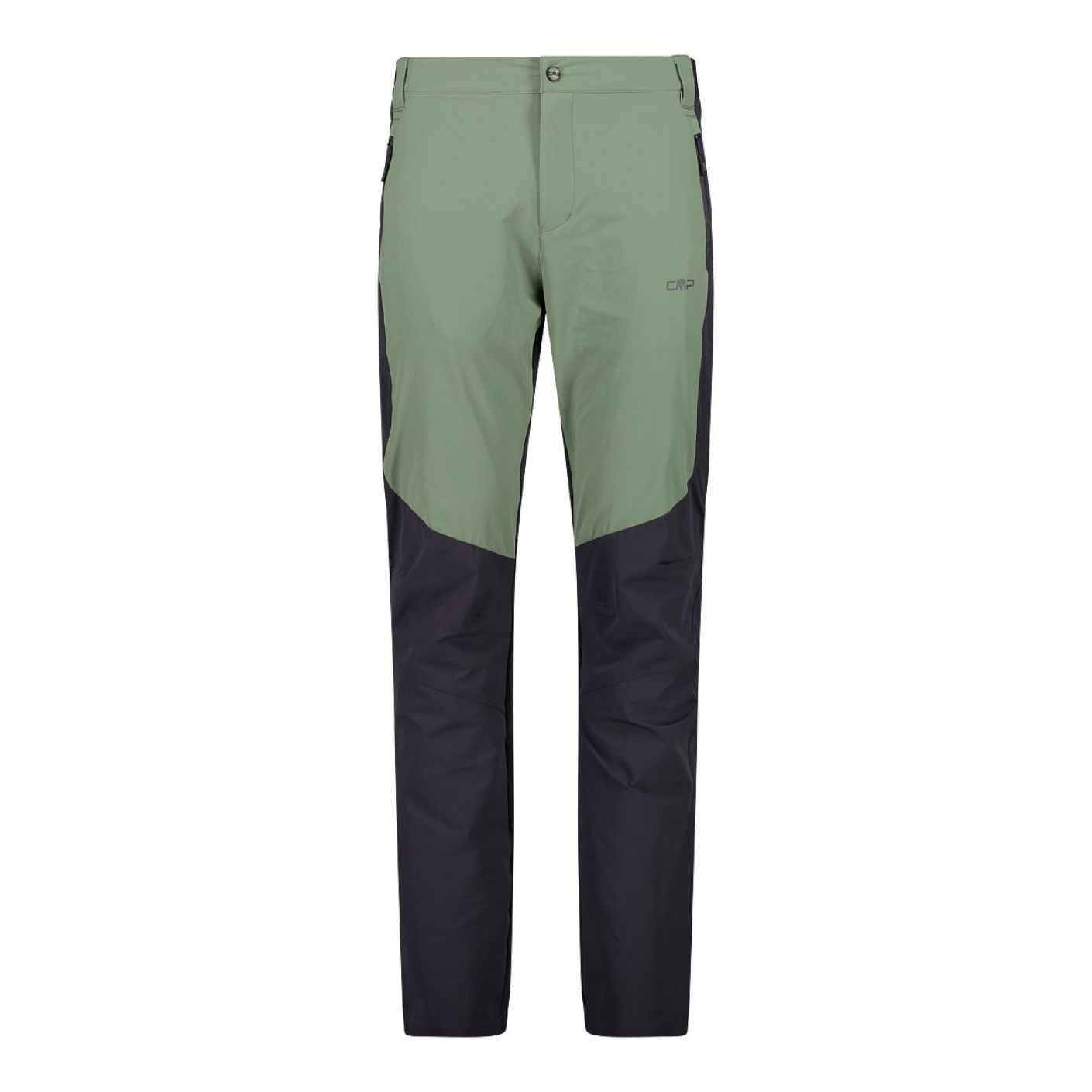 CMP Pantaloni in nylon elastico Salvia da Uomo