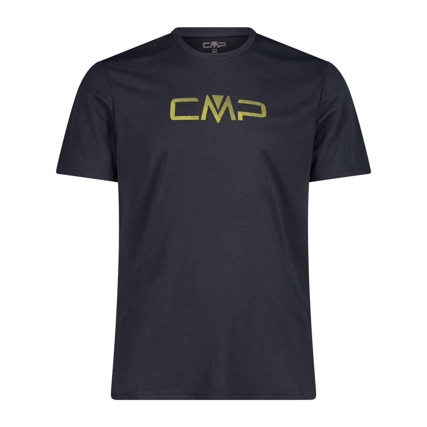CMP T-Shirt girocollo con logo Antracite da Uomo