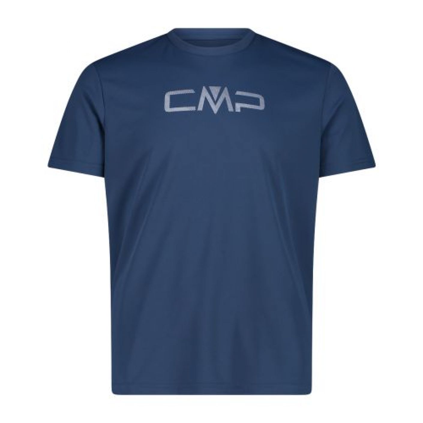 CMP T-Shirt girocollo con logo BlueSteel da Uomo