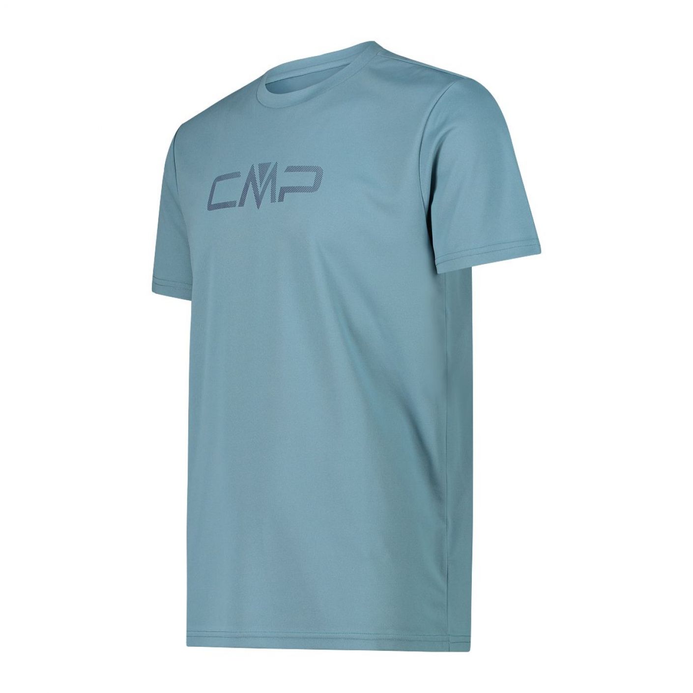 CMP T-Shirt girocollo con logo Hydro da Uomo