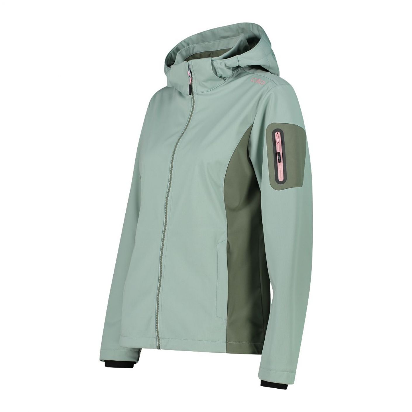 CMP Women's Jade Light Softshell Jacket with Detachable Hood