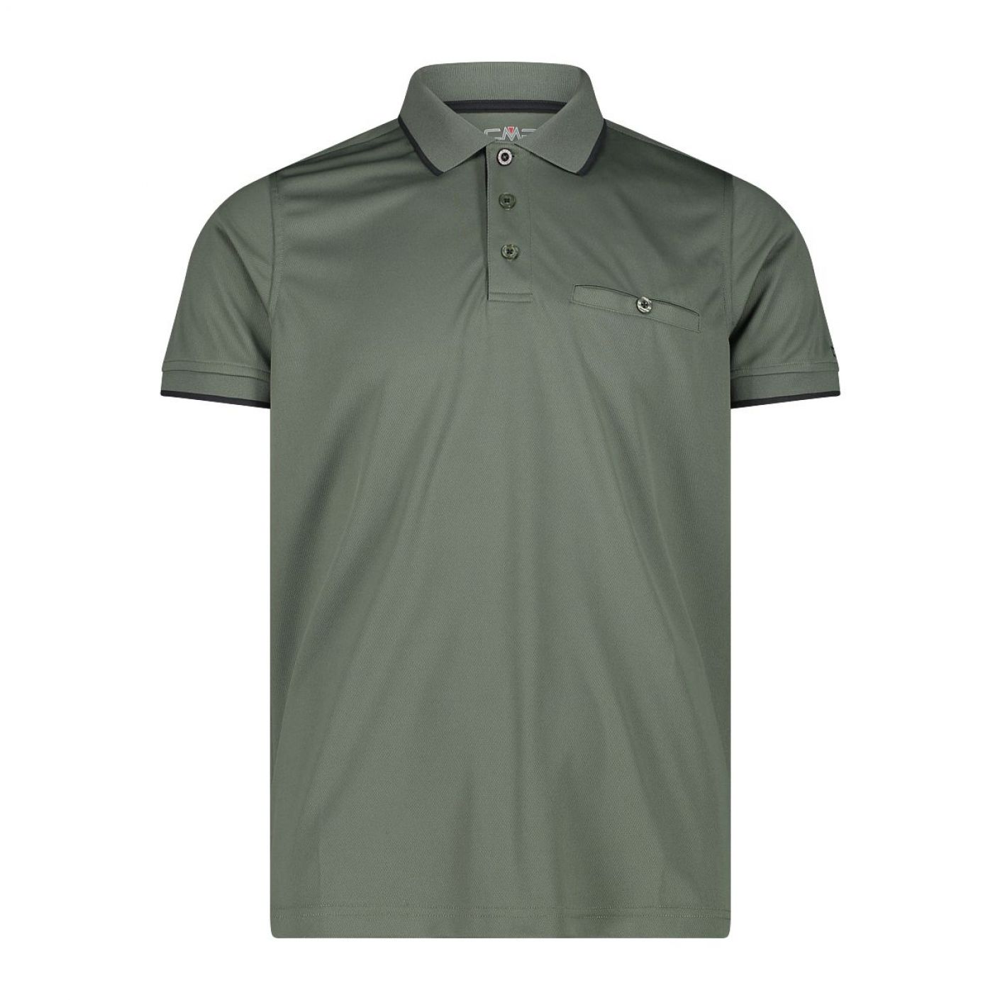 CMP Polo Short Sleeve Sage for Men