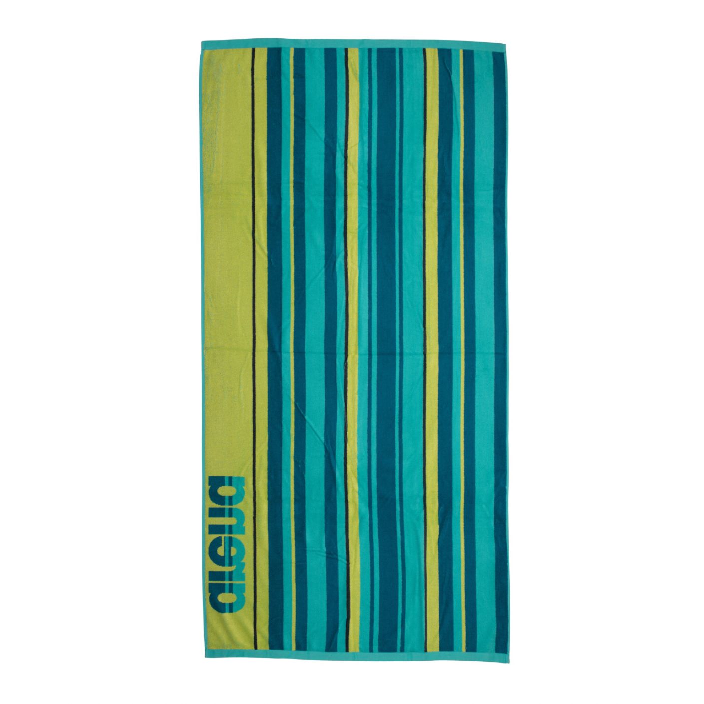 Arena Green Multistripes Towel