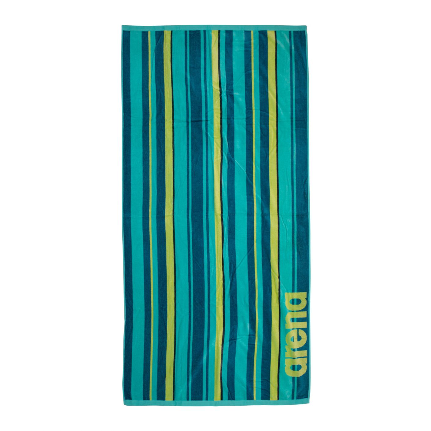 Arena Green Multistripes Towel