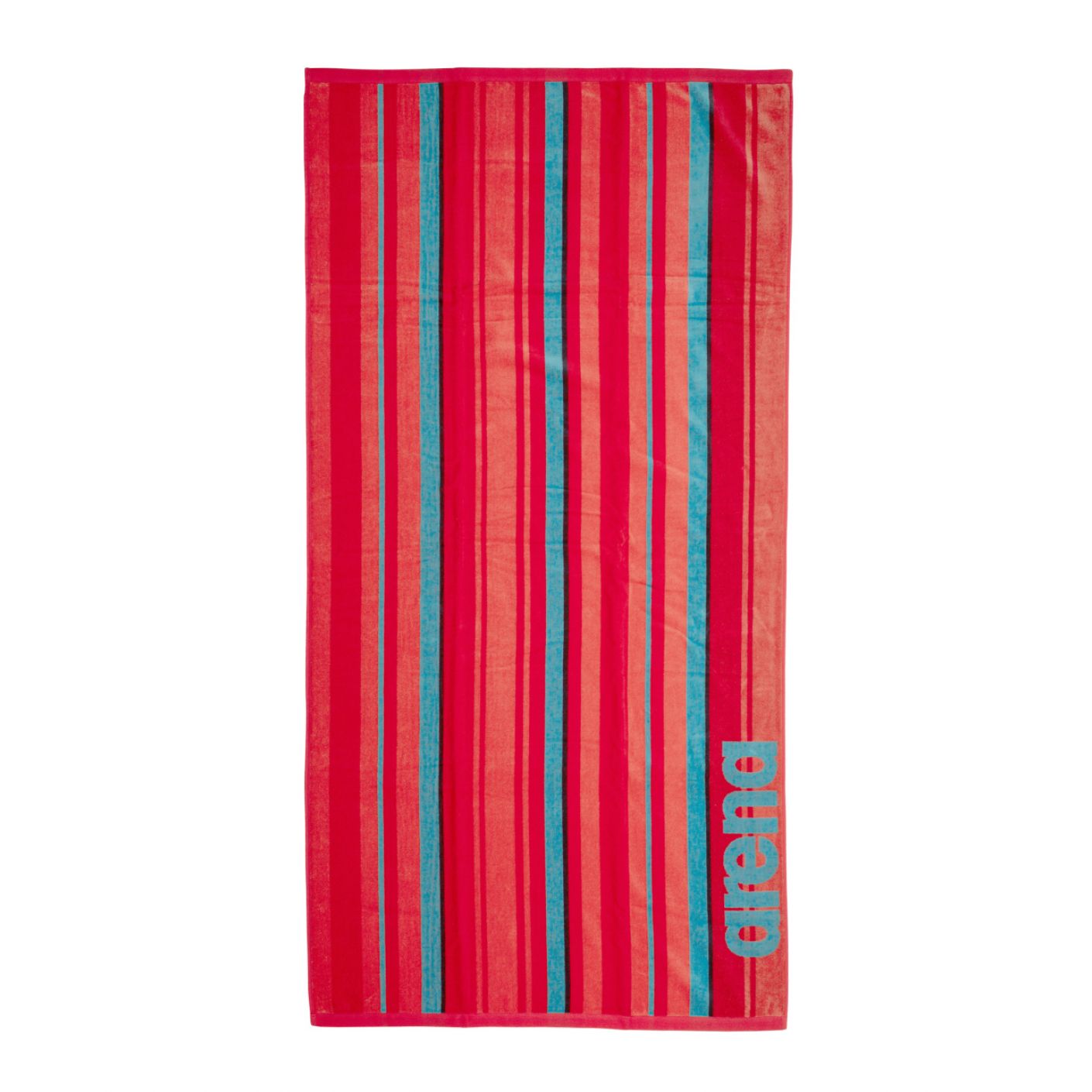 Arena Multistripes Red Towel