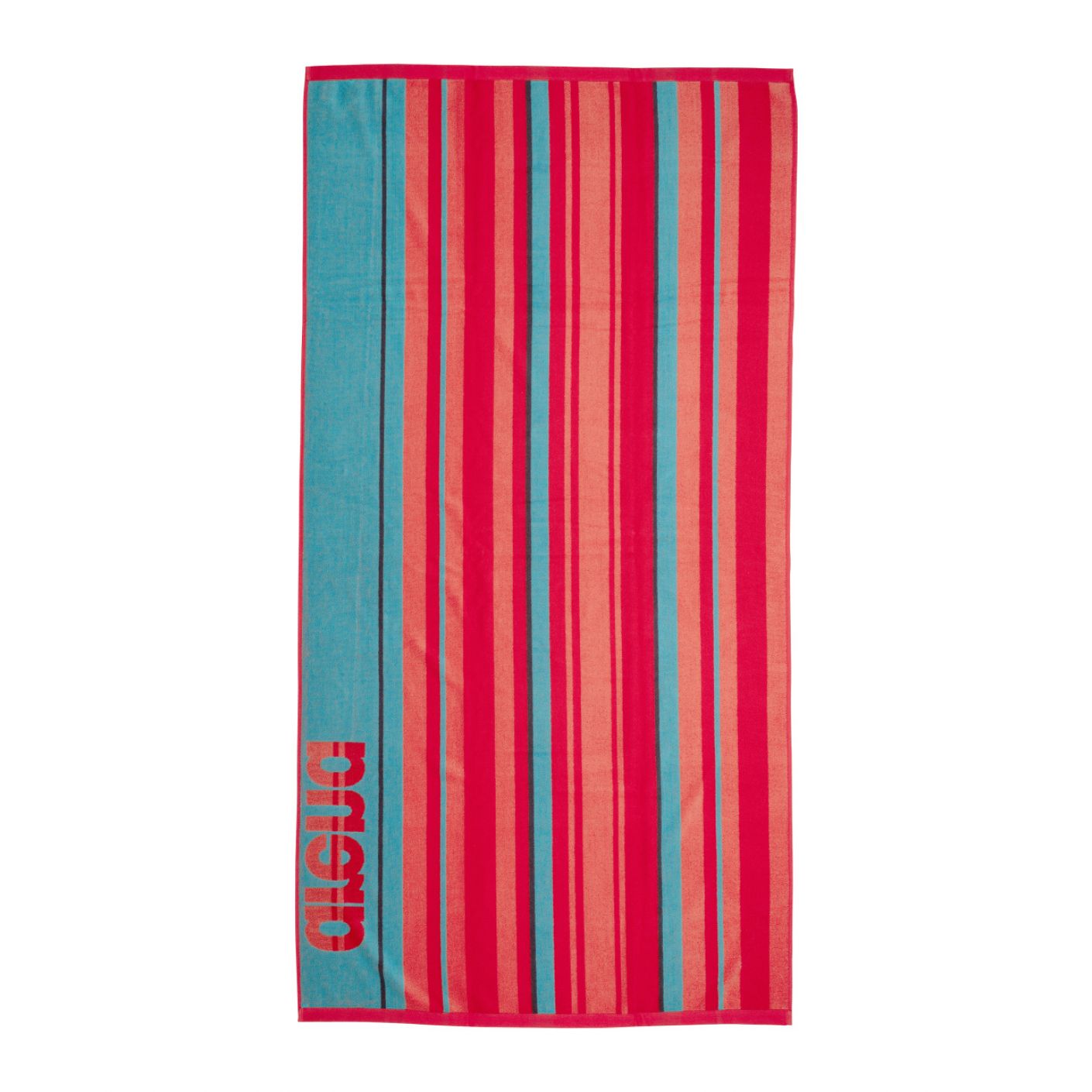 Arena Multistripes Red Towel