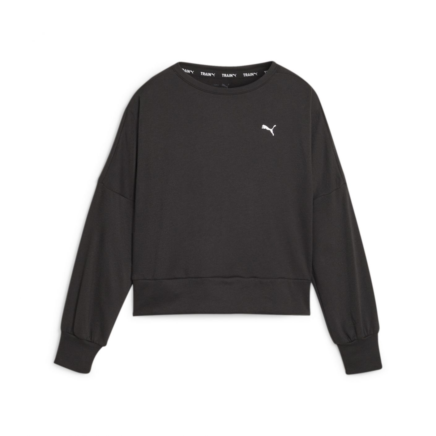 Puma Women's Retro Glam Black Sweatshirt