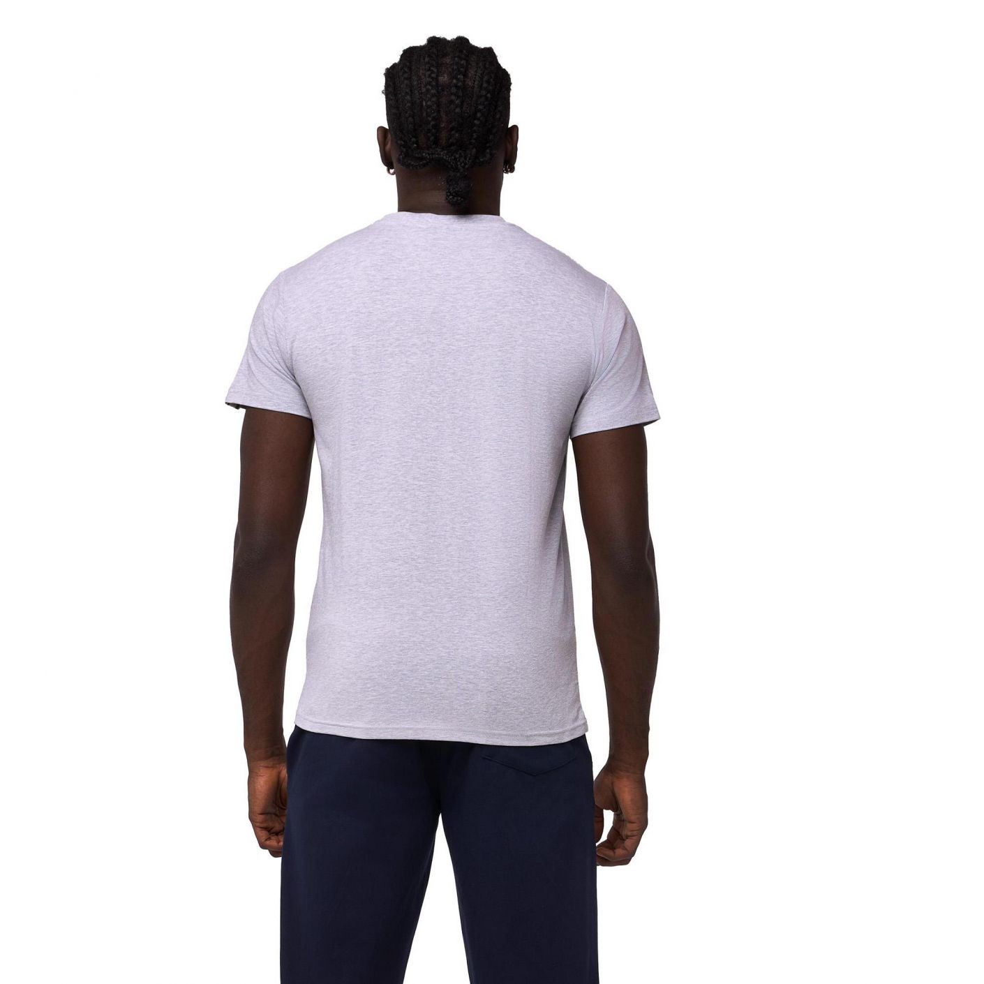 Leone T-Shirt manica corta Basic Grigia da Uomo