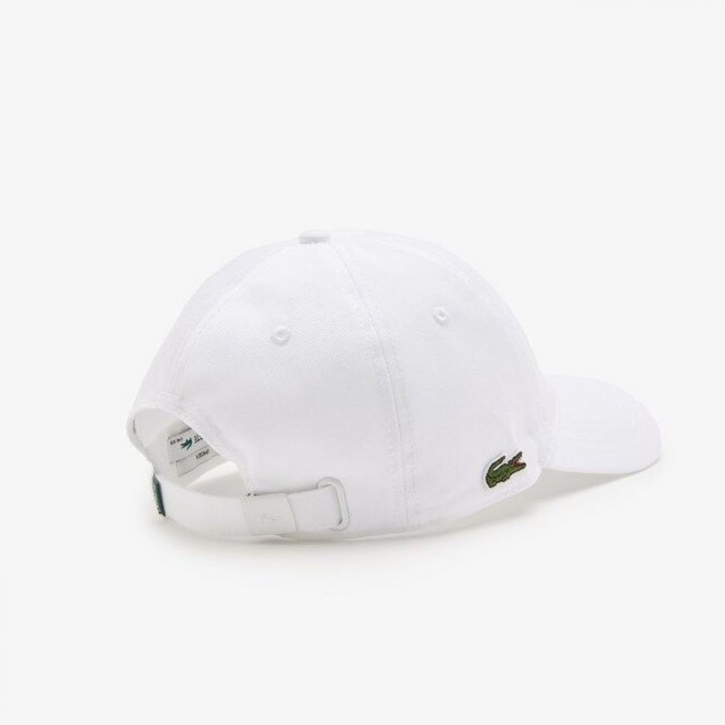 Lacoste Organic Cotton Cap White