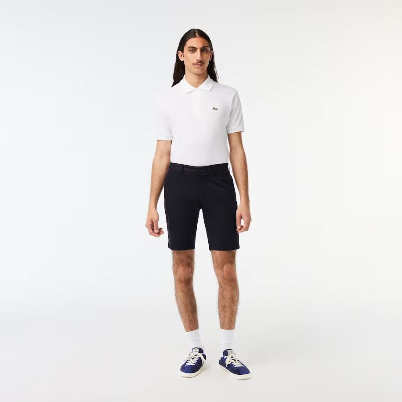 Lacoste Bermuda Slim Fit Blu da Uomo