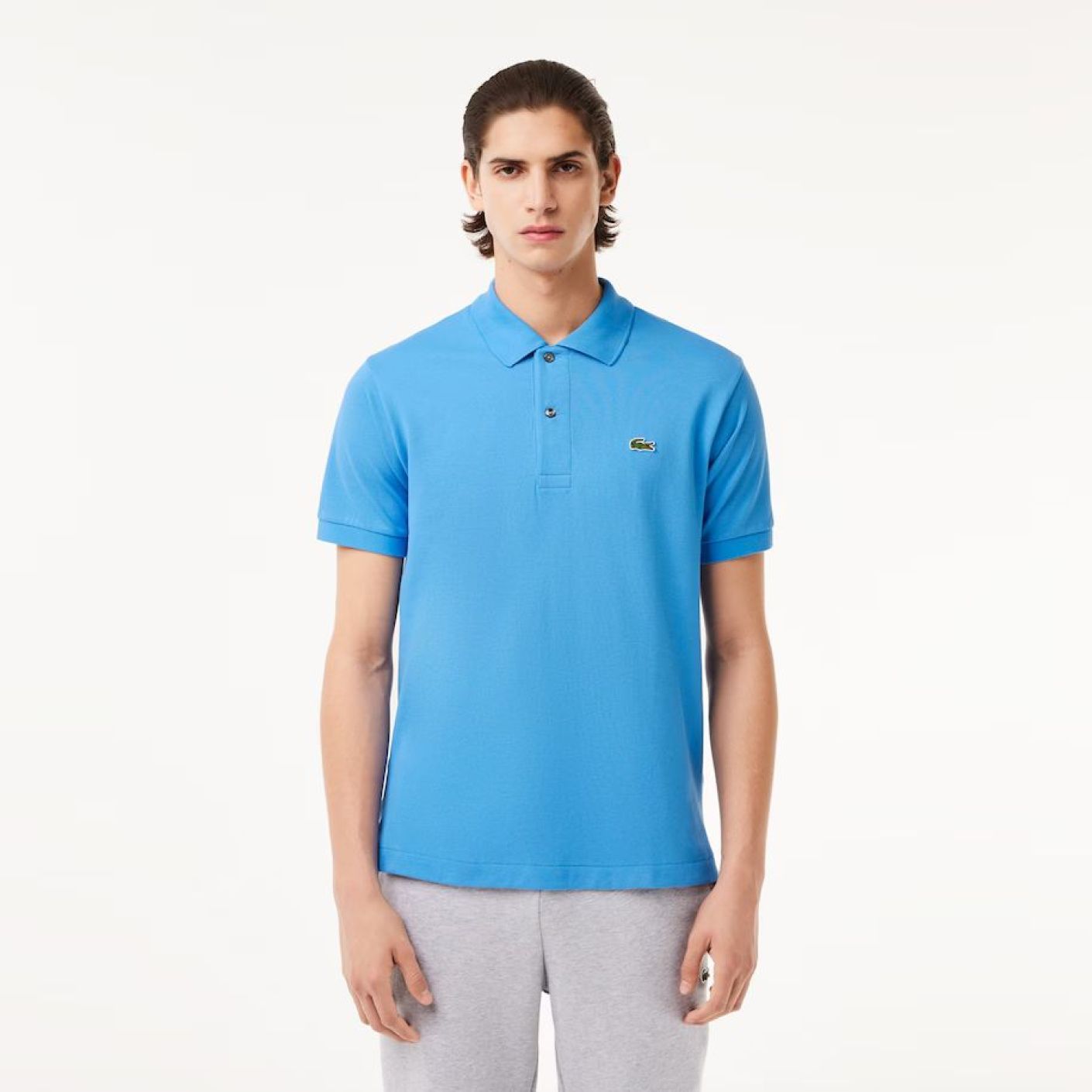 Lacoste Polo 1212 Etheral Blue-L99 da Uomo