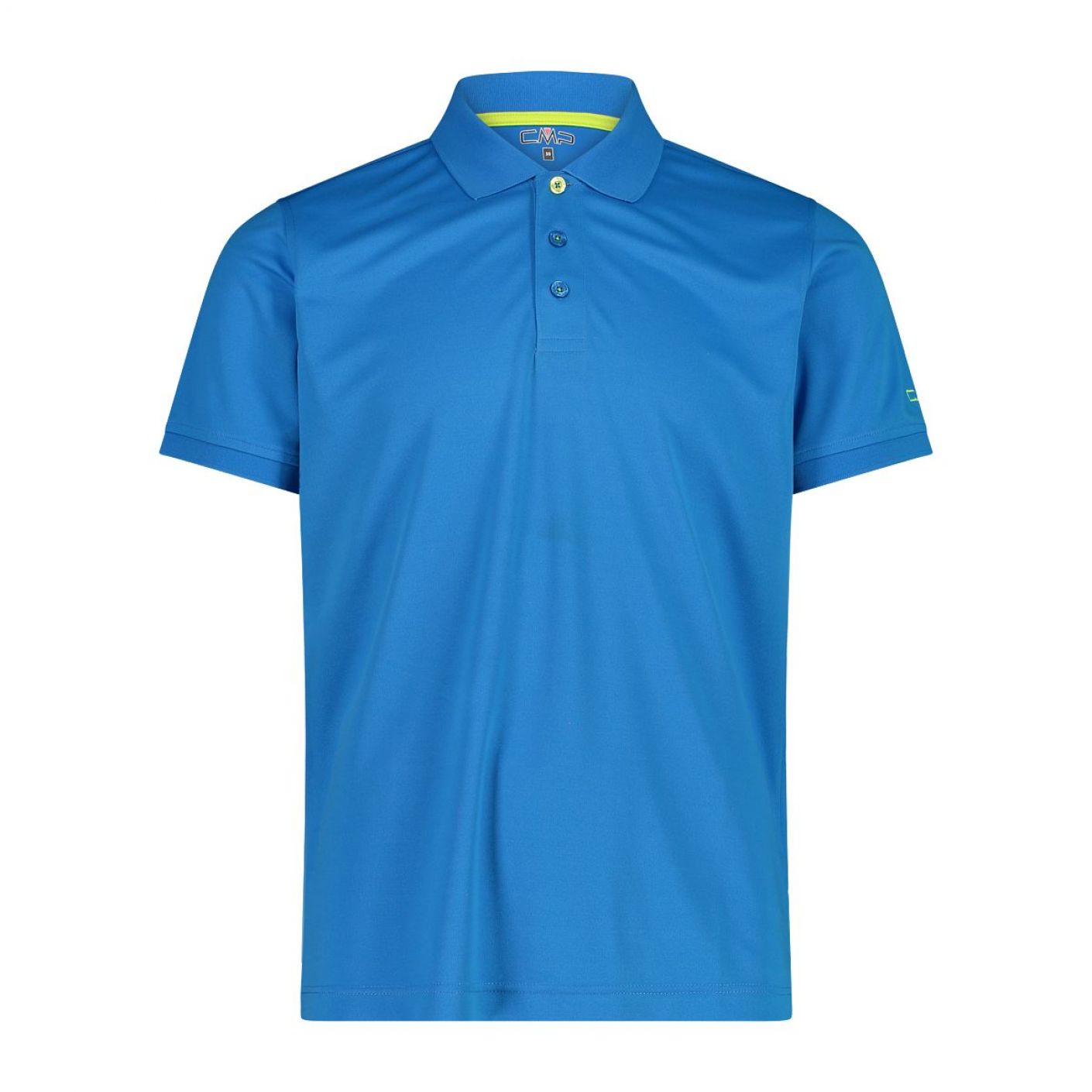 CMP Polo Tecnica Solid Color Blue River für Herren