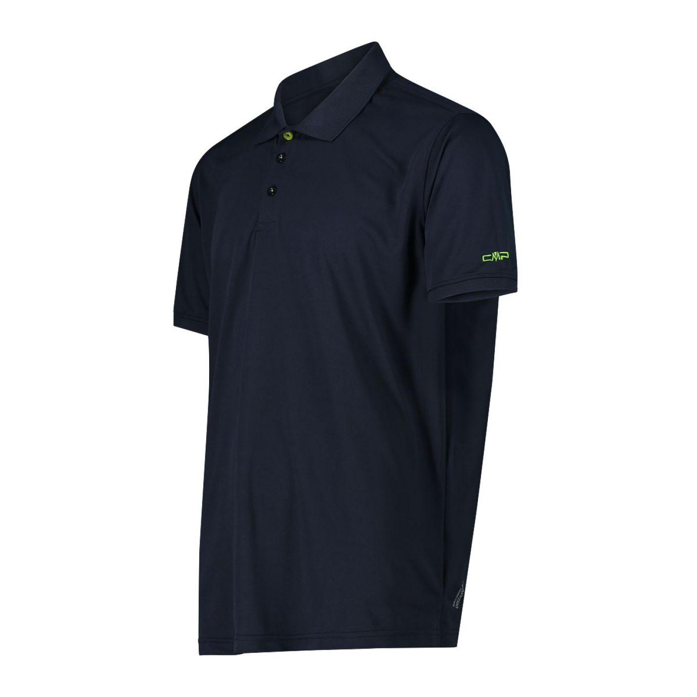 CMP Solid Color Polo B.Blue/Limegreen for Men