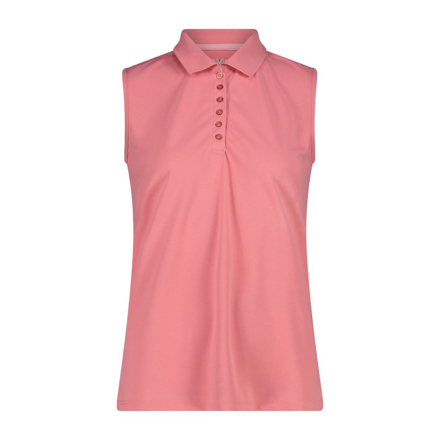 CMP Polo senza maniche Rosa da Donna