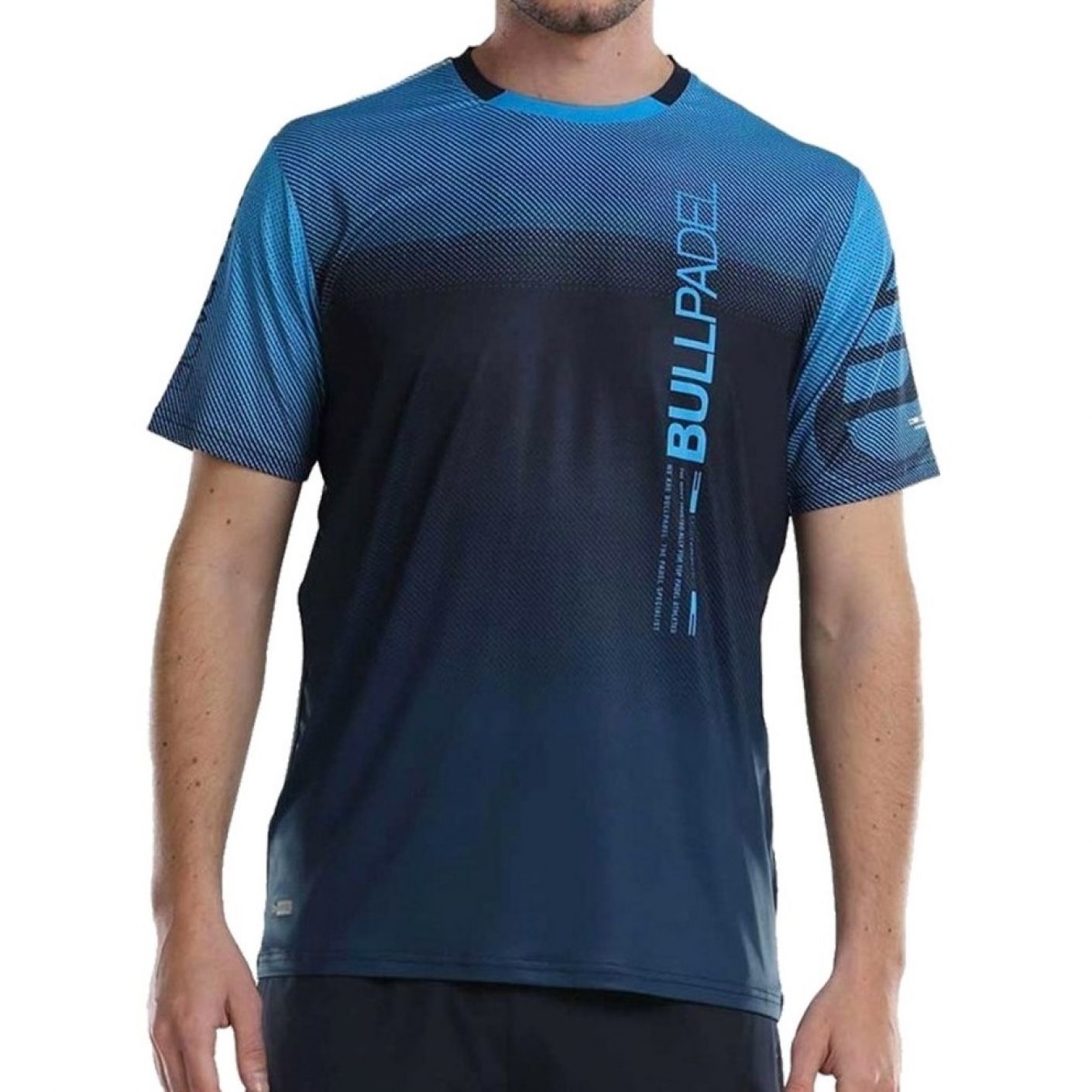 Bullpadel T-Shirt Nauru Azul Navy da Uomo