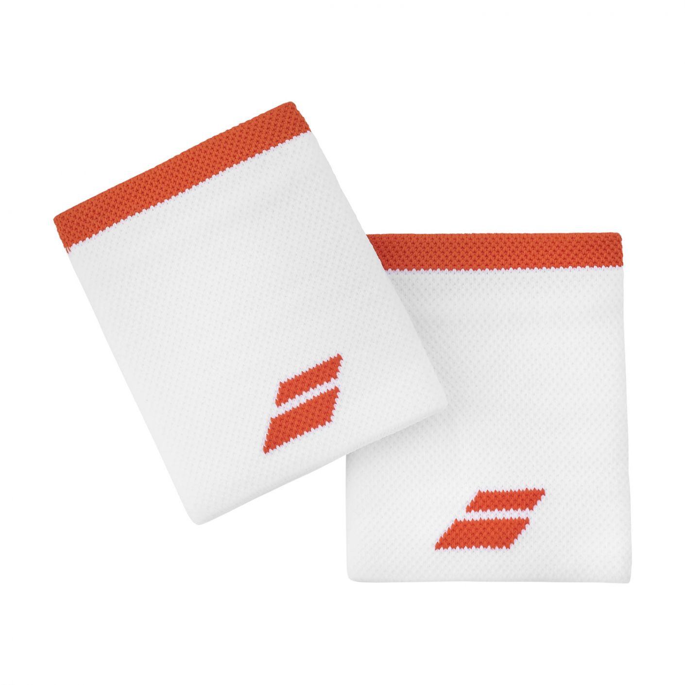 Babolat Jumbo Logo Wristbands Unisex White