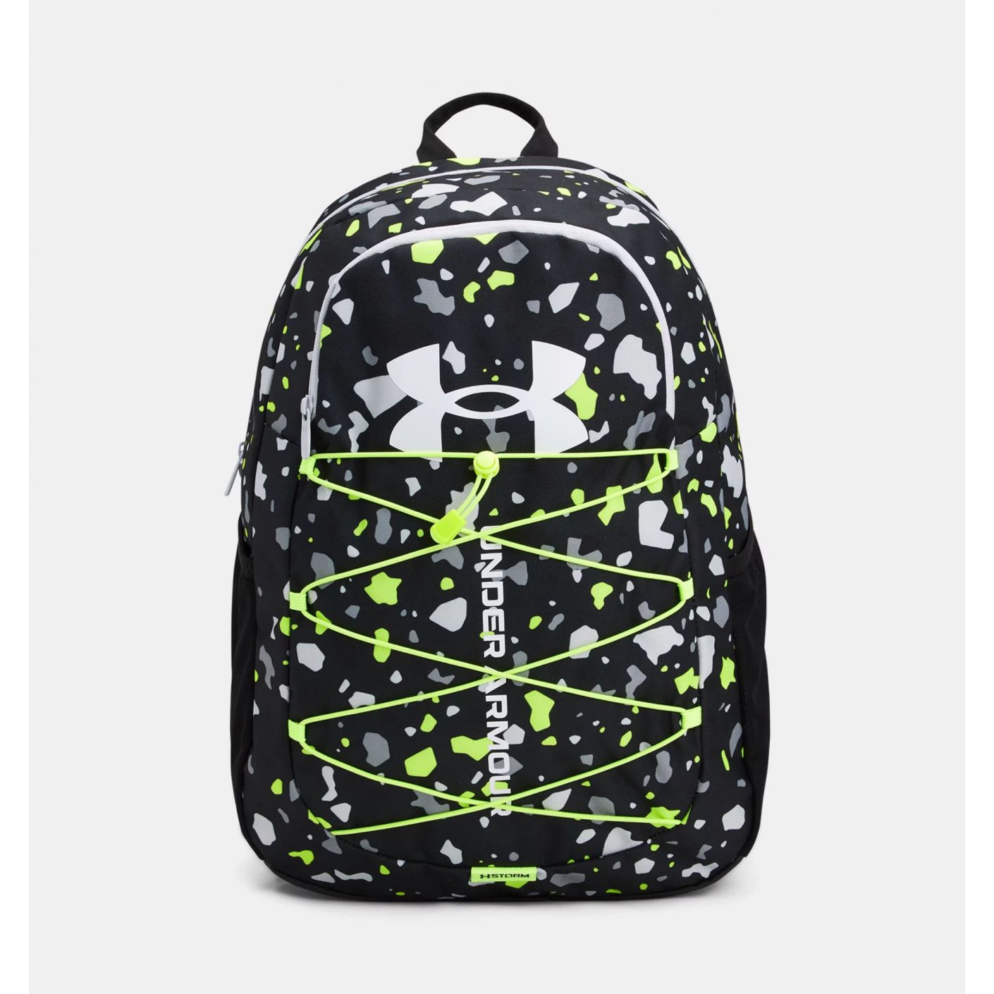 Under Armor Hustle Sport High Vis Yellow/Black Backpack