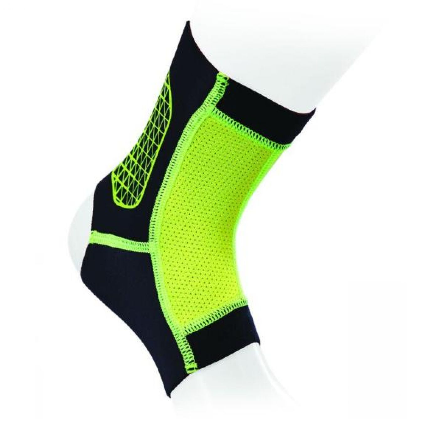 Effea Cavigliera neoprene Nero/Giallo Fluo