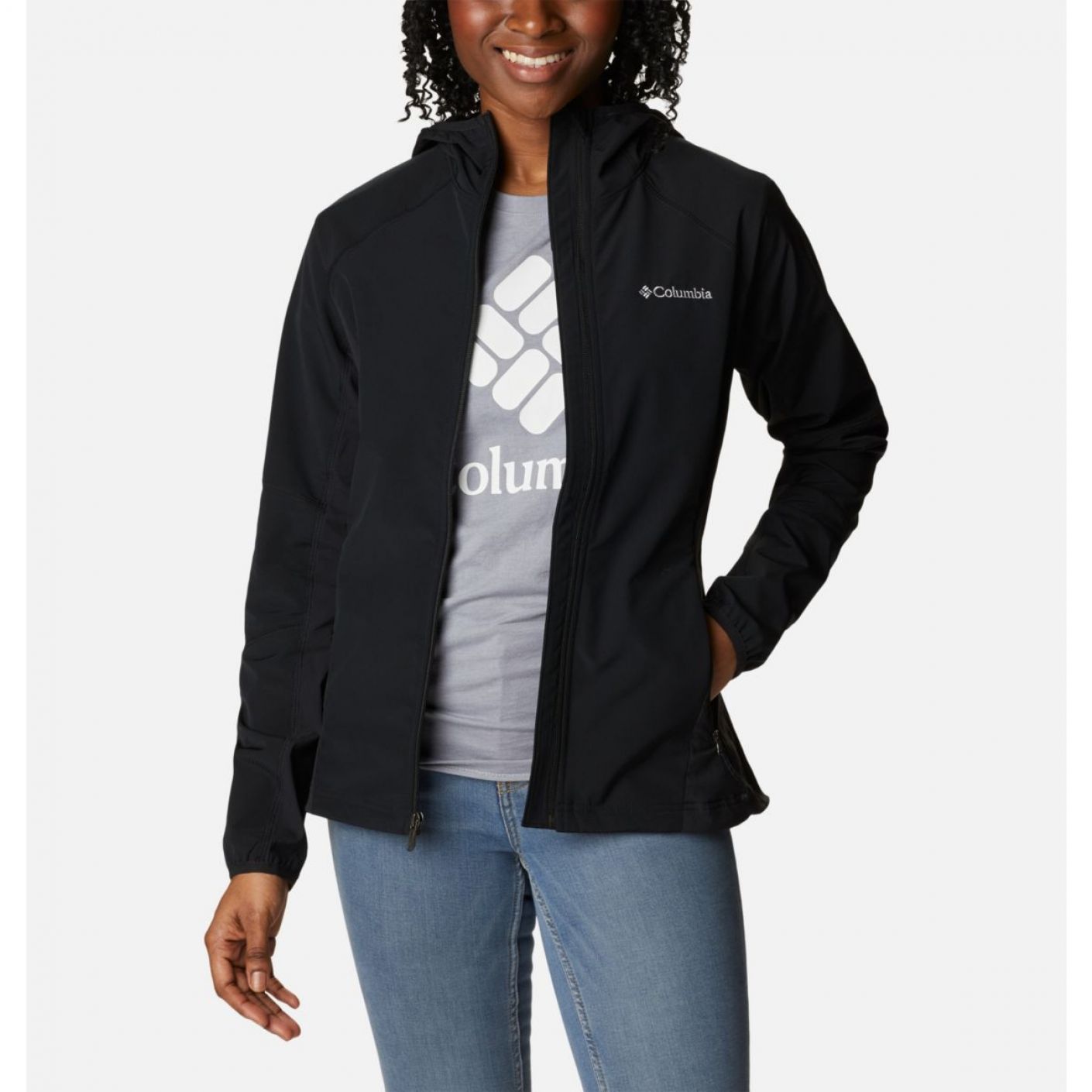 Columbia Sweet As Softshell Jacket Black for Women