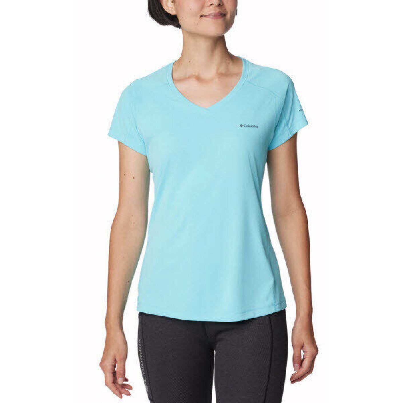 Columbia Zero Rules Light Blue T-Shirt for Women