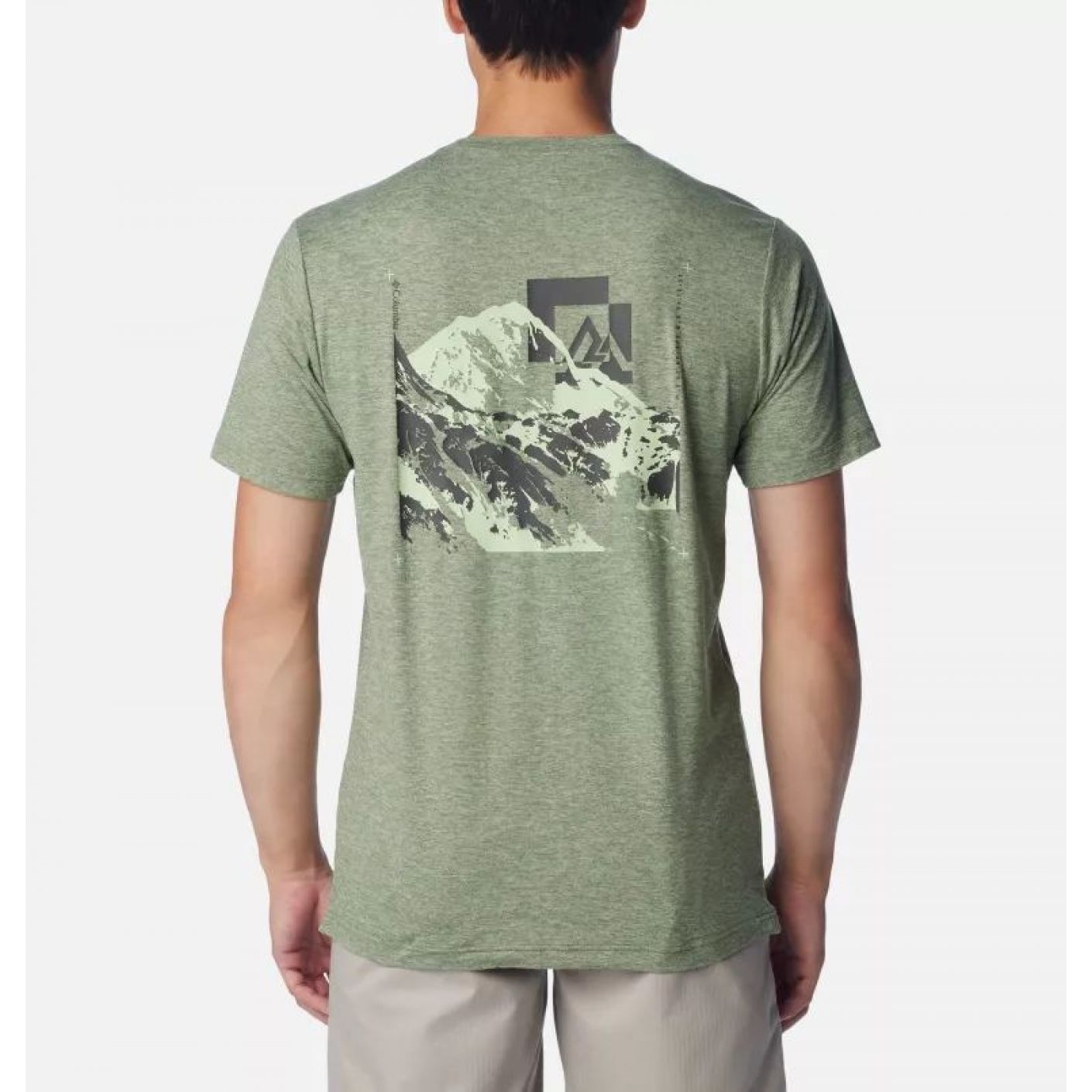 Columbia T-Shirt stampata Kwick Hike Canteen da Uomo 